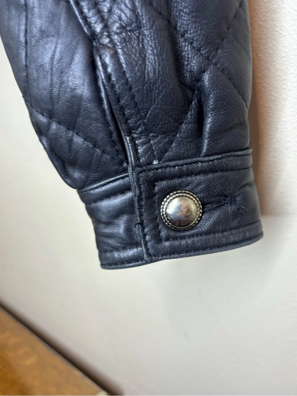 The Limited quilted leather
